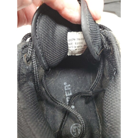 Magnum Viper Low Tactical Shoes Men's Size 8.5 EEE Black Leather STEEL TOE - Picture 7 of 8